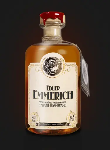 Edler Emmerich, PX-Fass gelagert, 500ml, 42% vol.
