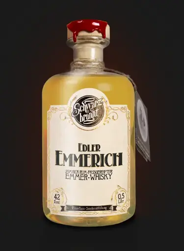 Edler Emmerich, BIO Emmer Whisky, 500ml, 42% vol. 